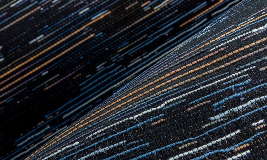 Moooi Wallcovering Tokyo Blue Tie-Tami MO3020 - Sunset Product Image